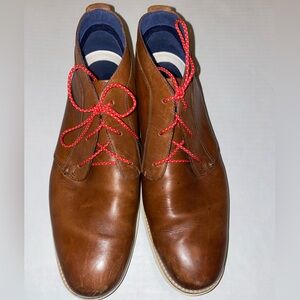 Cole Haan Original Grand Chukka Boot Woodbury/Ivory Style C28213 M Size 10 EUC